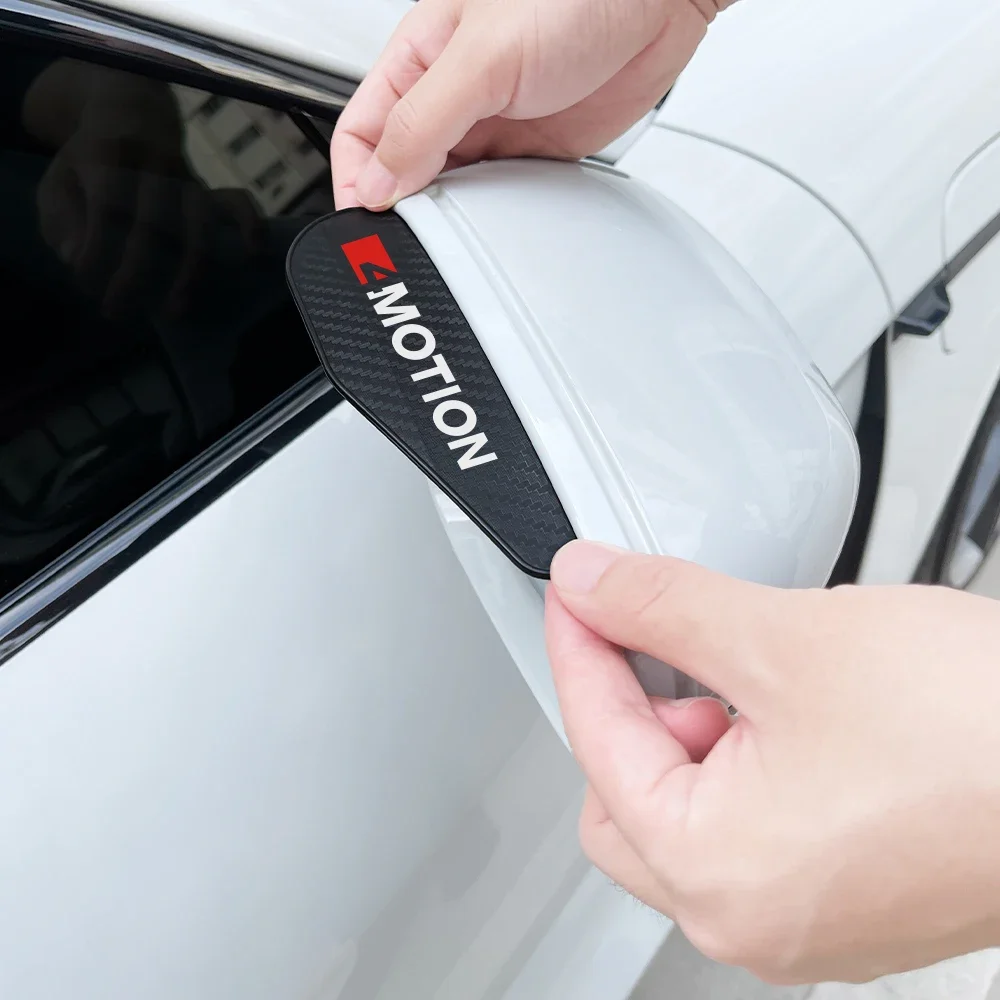 Car Rain Eyebrow Shield Cover Auto Accessories For Volkswagen VW 4motion Arteon Passat Golf Tiguan Jetta T-roc R Touareg Beetle - Image 2