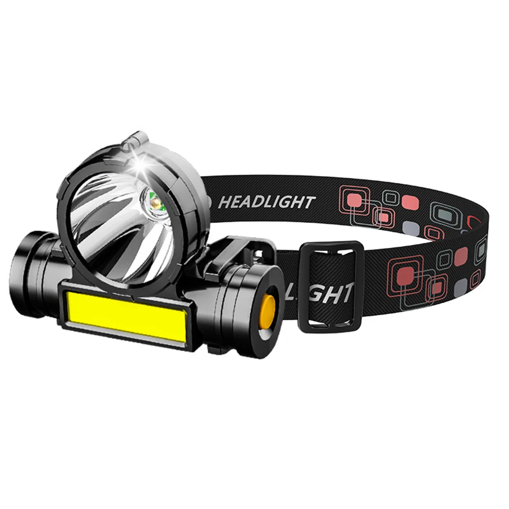 Powerful LED Headlamp Torch Portable USB Rechargeable Head Lantern Flashlight Waterproof Camping Fishing Head LED Lights 헤드랜턴 - Image 7