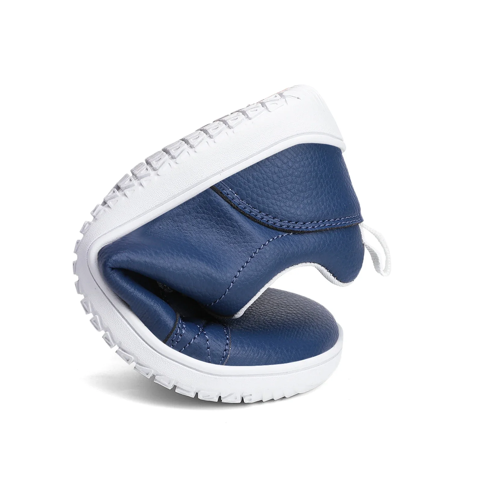 Kids Barefoot Shoes Boys Girls Wide Toe Minimalist Fashion Sneakers Lightweight Hook Loop Artificial Leather Walking Flats - Image 19