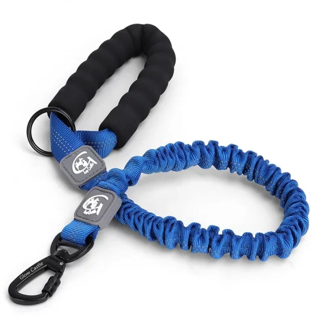 Retractable Traction Rope Leash Multisize Zinc Alloy Carabiner Hook Bomb Force Traction Outdoor Walking Accessories Pet Supplies