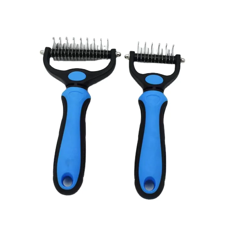 Pet Supplies Brush Comb Knot Combstainless Steel Dog and Cat Knot Knife for Small Medium Large Dogs