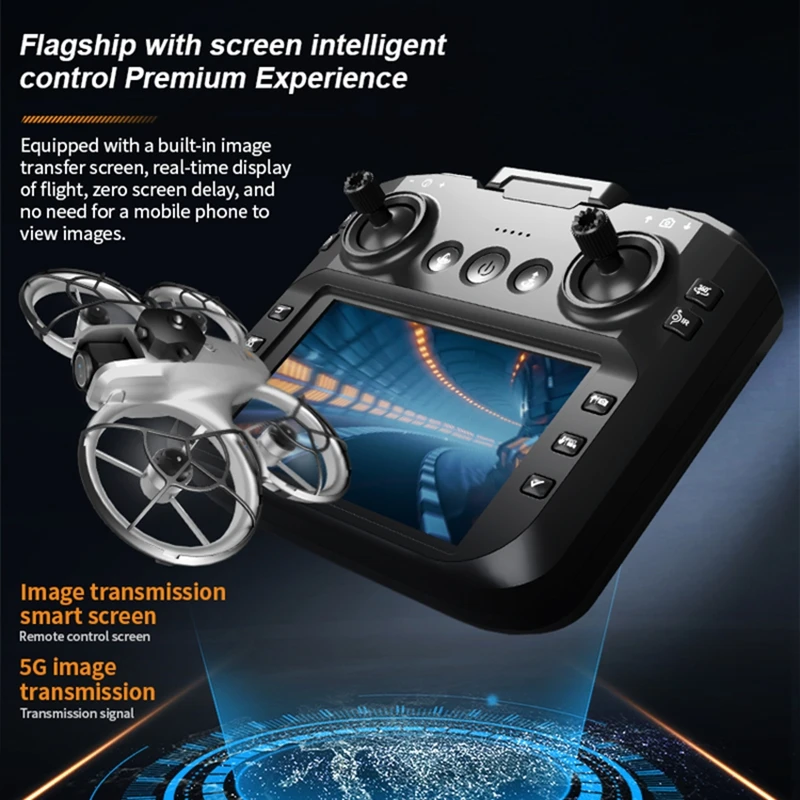 Drone Large Screen Aerial Photography Brushless Quadcopter Obstacle Avoidance And Collision Avoidance Remote-controlled Z4 - Image 4