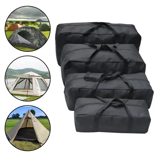 Large Storage Bag Storage Bag Oxford Cloth Storage Tool Storage Bag Outdoor Supplies Storage Bag Tent Storage Bag