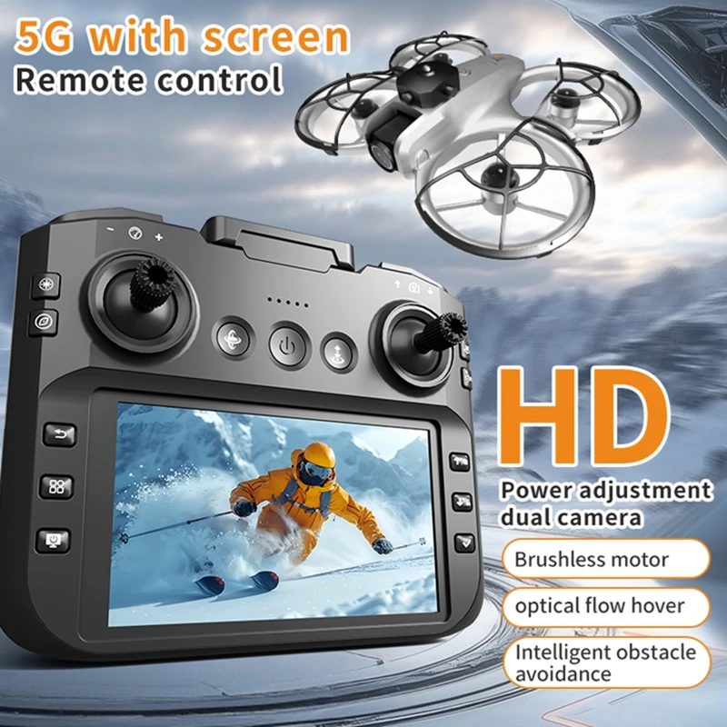 Drone Large Screen Aerial Photography Brushless Quadcopter Obstacle Avoidance And Collision Avoidance Remote-controlled Z4 - Image 5