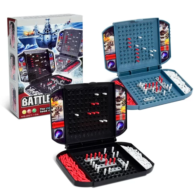 Children Interesting Warship Sea Ship Board Games Toys Two Player Battleship The Classic Naval Combat Strategy Table Game for Ki