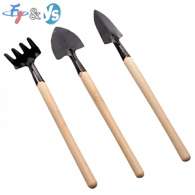 Hot Sale Gardening Tools Set of Three Flower Rakes for Planting Vegetables and Flowers Transplanting Plant Pad