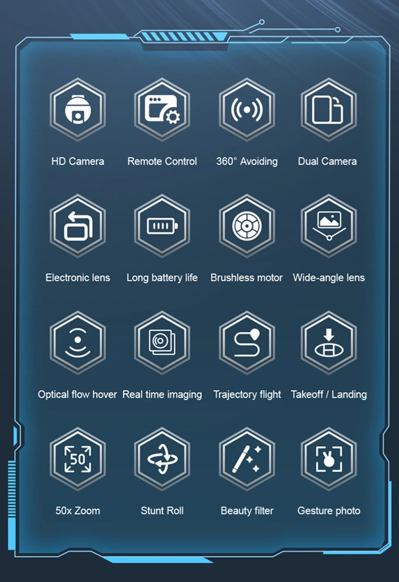 Drone Large Screen Aerial Photography Brushless Quadcopter Obstacle Avoidance And Collision Avoidance Remote-controlled Z4 - Image 10