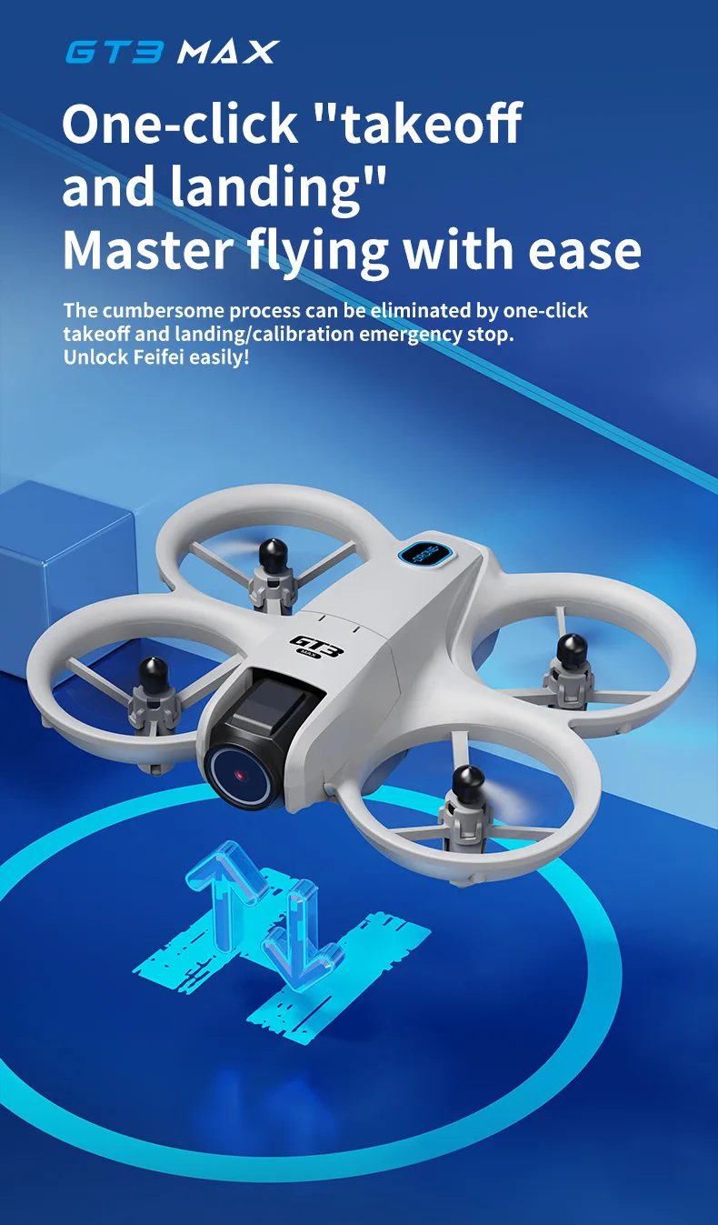 2025New GT3 MAX Drone 8K HD 4.3" Remote Control Headless Mode Helicopter 360° Flip Quadcopter Toys Mini Drone Fors Kid Toy Gifts - Image 16