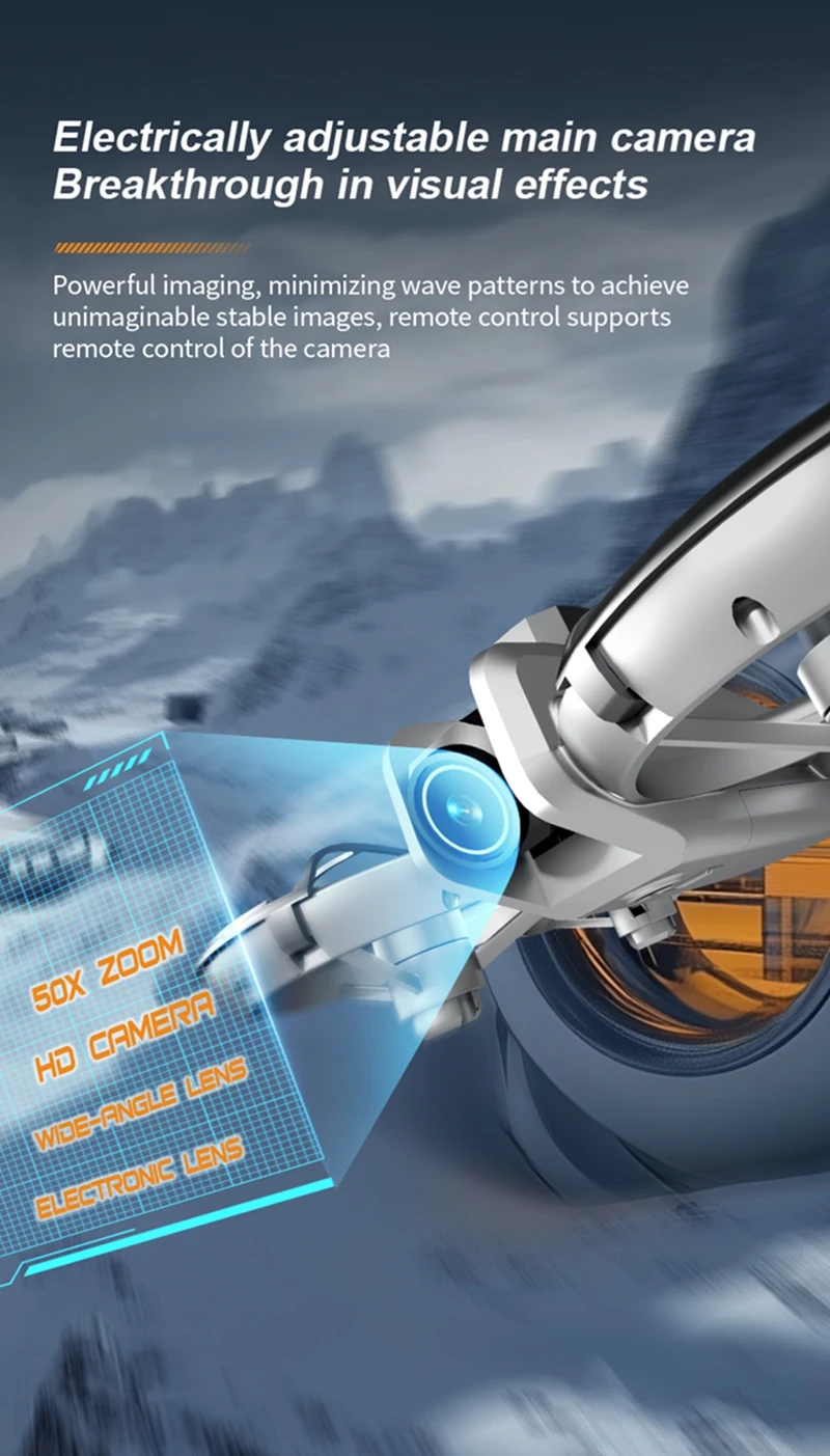 Drone Large Screen Aerial Photography Brushless Quadcopter Obstacle Avoidance And Collision Avoidance Remote-controlled Z4 - Image 12