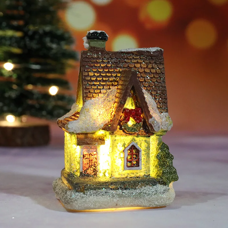 Christmas House Light Decorations For Home Ornaments Kids Xmas Gift New Year 2025 Navidad Decor Bedroom Night Light With Battery - Image 17