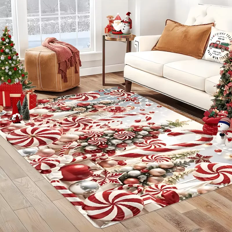 Soft Christmas Area Rug for Living Room & Bedroom - Image 4