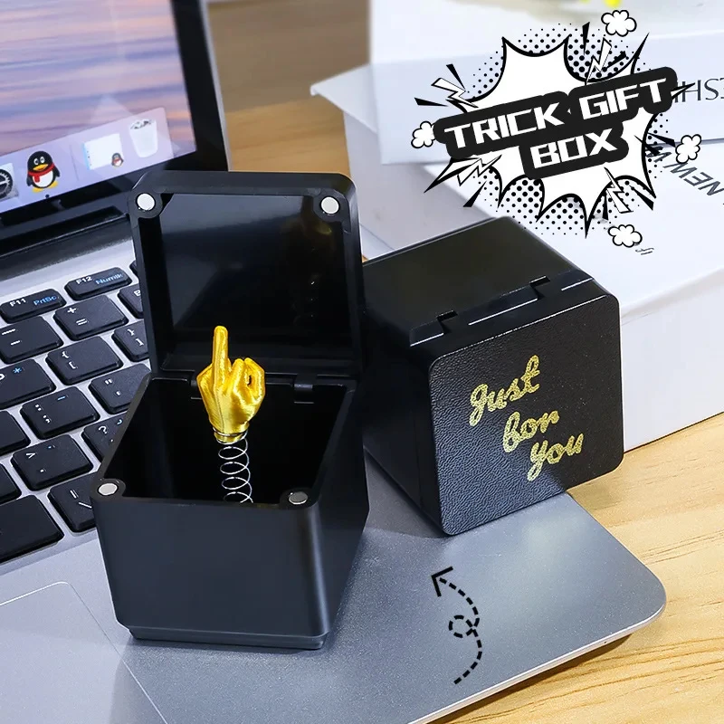 Funny Christmas Prank Gift Box – Novelty Desk Décor - Image 2