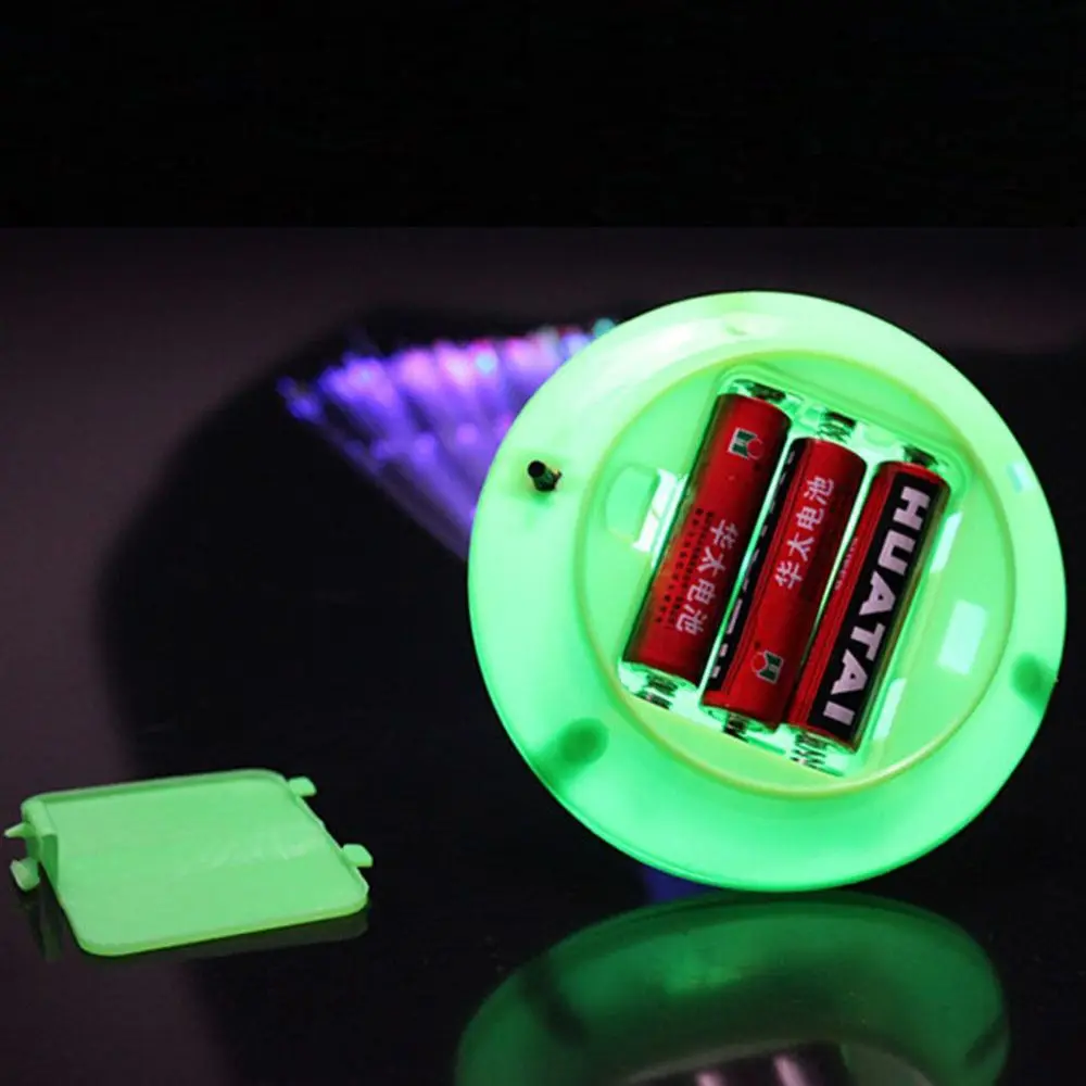 Flashing Home Decor Nighting Lighting Lamps Night Lamp LED Fiber Optic Light Christmas Decoration Multicolor - Image 3