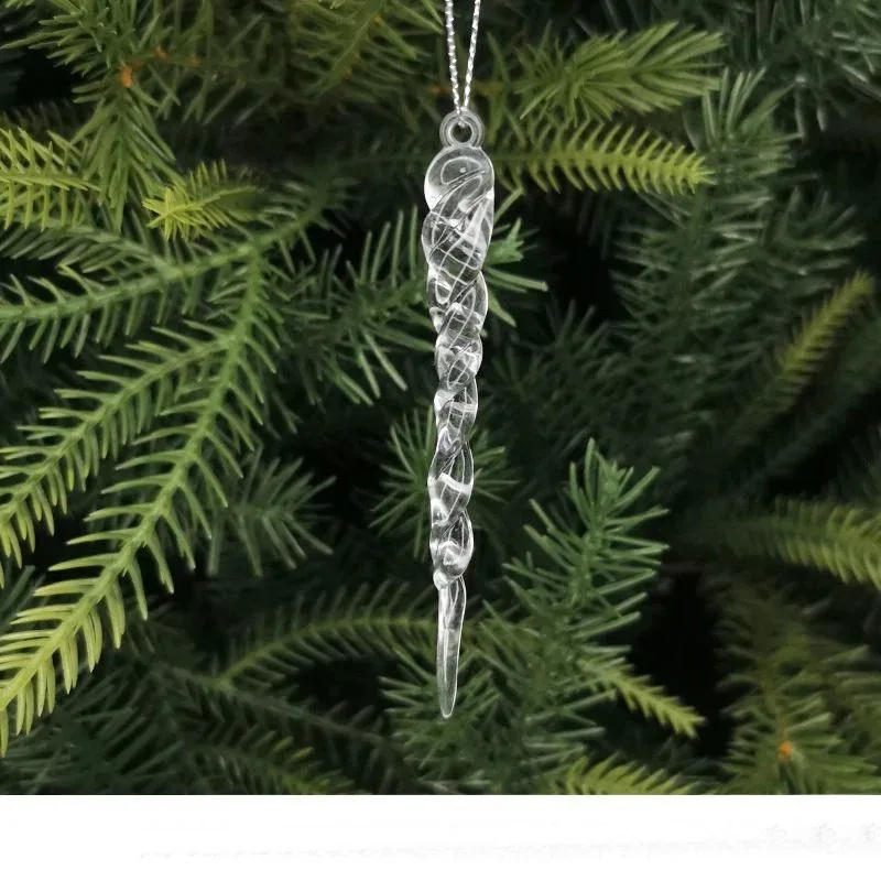 Sparkling Snowflake Ornaments, 10-Piece Set – Glitter Christmas Tree Decor - Image 11