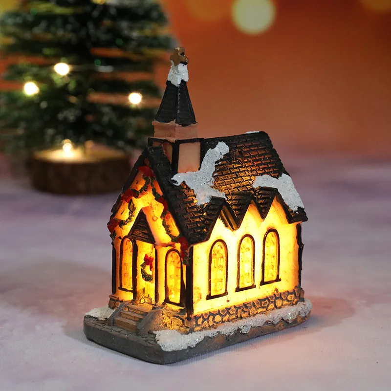 Christmas House Light Decorations For Home Ornaments Kids Xmas Gift New Year 2025 Navidad Decor Bedroom Night Light With Battery - Image 14