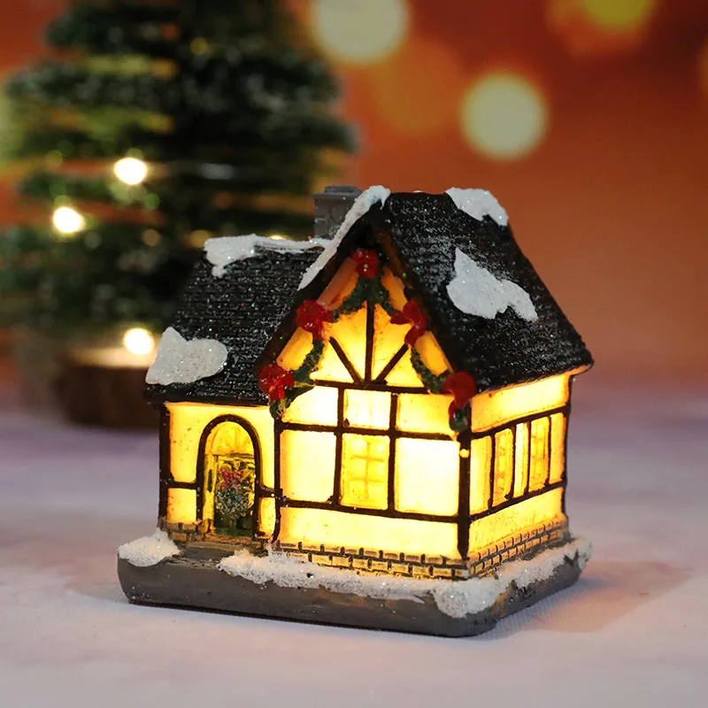 Christmas House Light Decorations For Home Ornaments Kids Xmas Gift New Year 2025 Navidad Decor Bedroom Night Light With Battery - Image 16