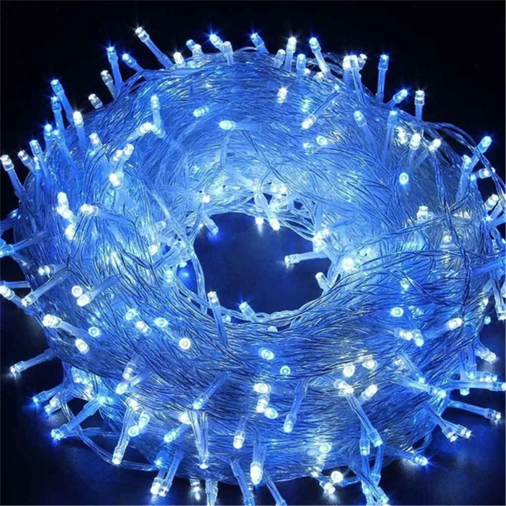 Christmas Lights 5M 10M 20M 30M 50M 100M Led String Fairy Light 8 Modes Christmas Lights For Patio Wedding Party Holiday Lights - Image 7