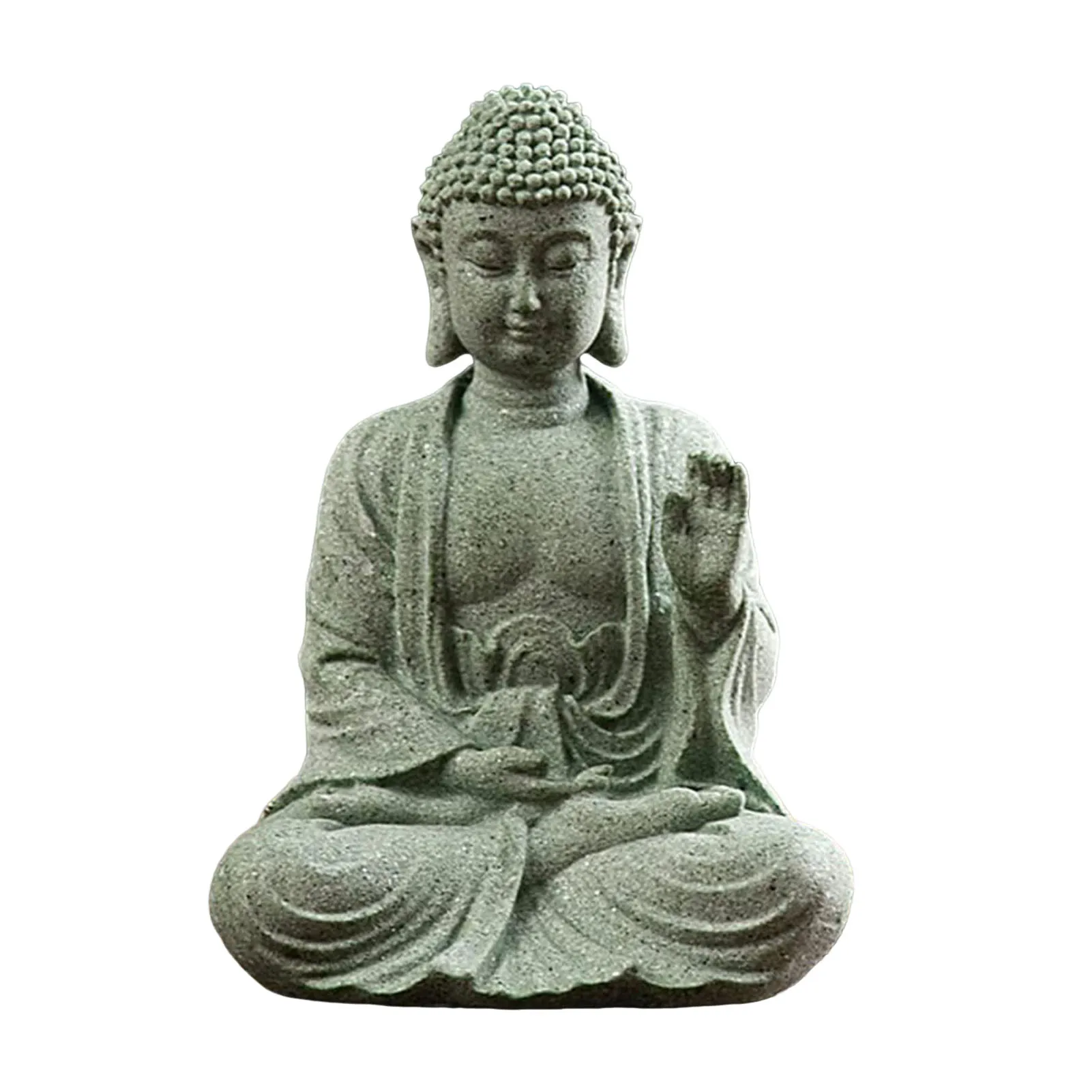 Decorative Stone Buddha Statue – Serene Tabletop Accent - Image 8