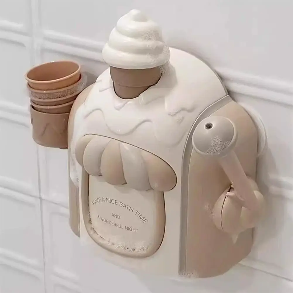 Ice Cream Foam Maker Bath Toy – Imaginative Water Play - Image 2