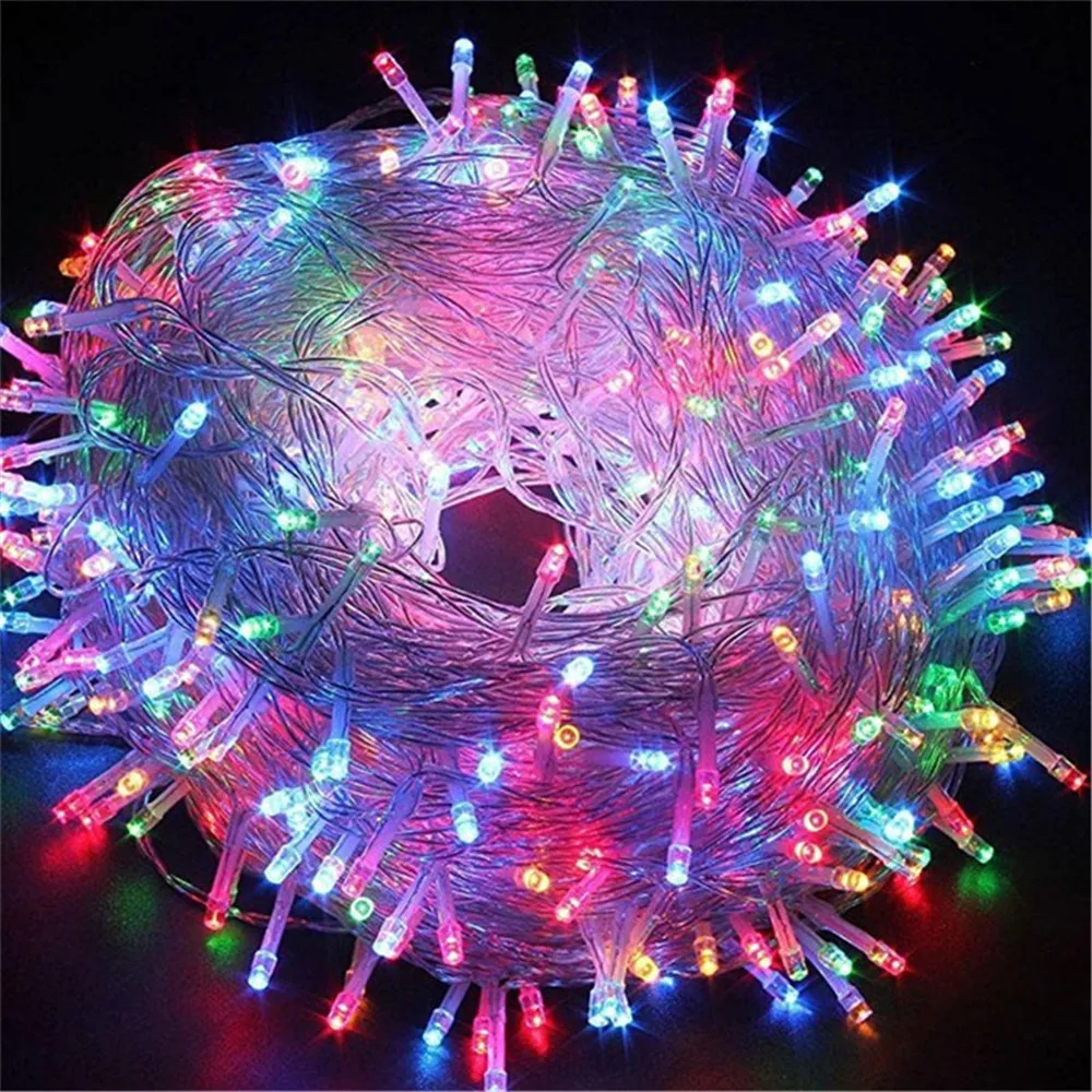 Christmas Lights 5M 10M 20M 30M 50M 100M Led String Fairy Light 8 Modes Christmas Lights For Patio Wedding Party Holiday Lights - Image 9