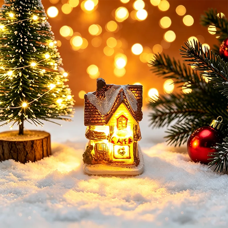 Christmas House Light Decorations For Home Ornaments Kids Xmas Gift New Year 2025 Navidad Decor Bedroom Night Light With Battery - Image 15