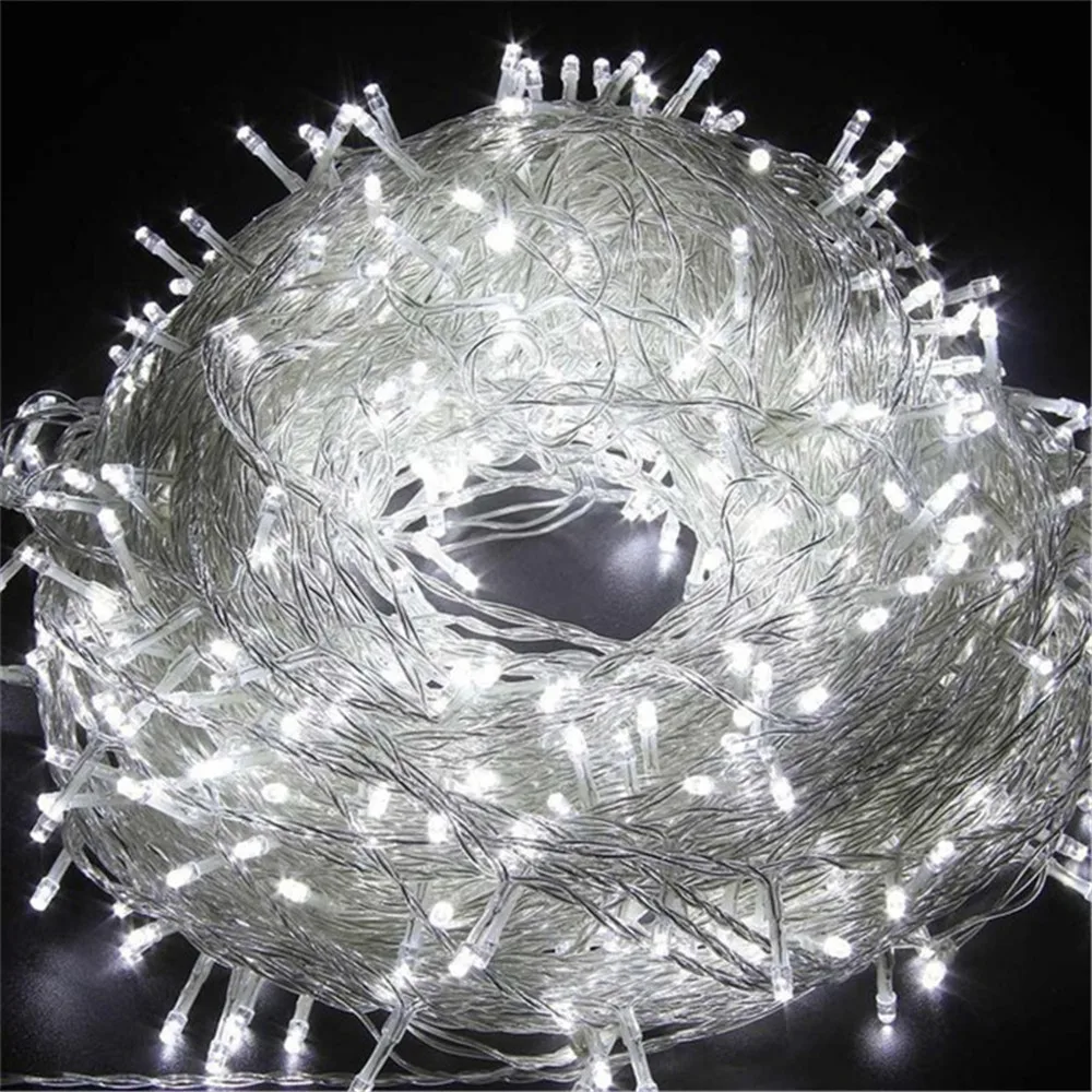 Christmas Lights 5M 10M 20M 30M 50M 100M Led String Fairy Light 8 Modes Christmas Lights For Patio Wedding Party Holiday Lights - Image 8