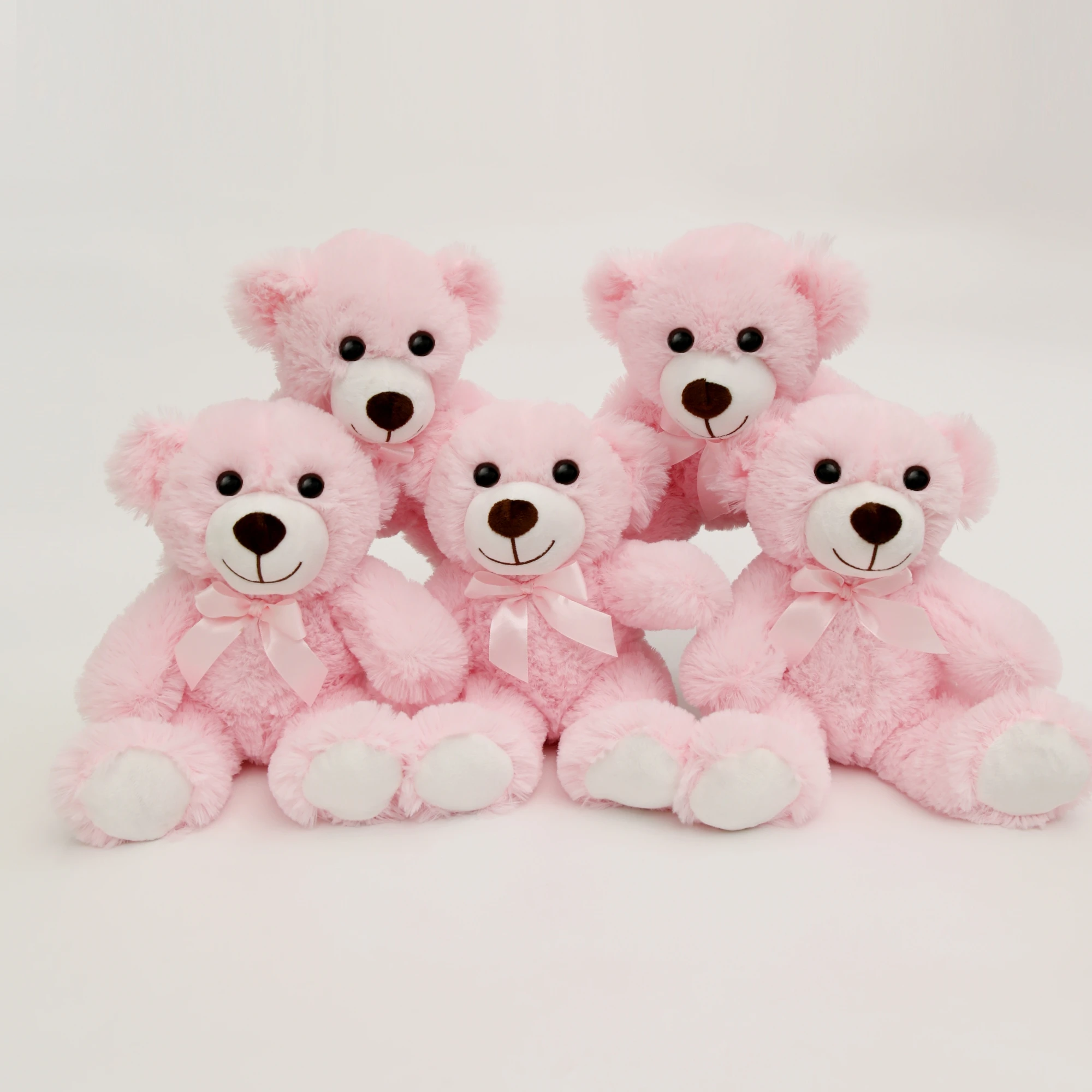 Set of 5 Plush Teddy Bears – Soft Keepsake Gifts - Image 9