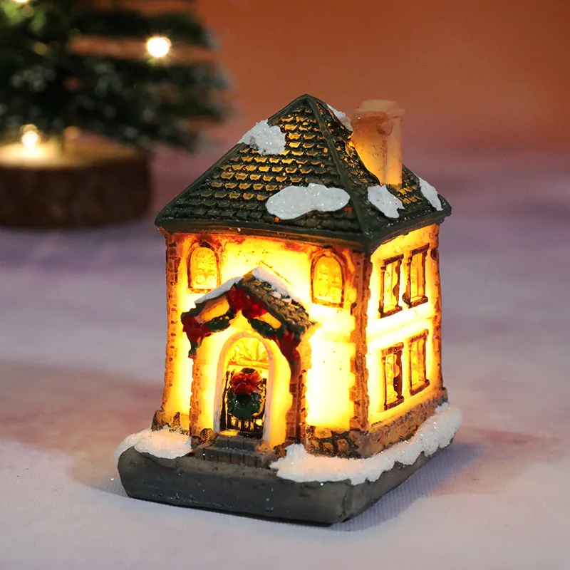 Christmas House Light Decorations For Home Ornaments Kids Xmas Gift New Year 2025 Navidad Decor Bedroom Night Light With Battery - Image 12