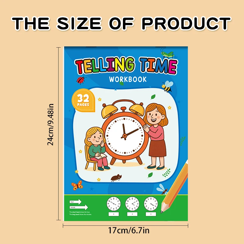 Children’s Time-Concept Workbook – Early Learning Activities - Image 3