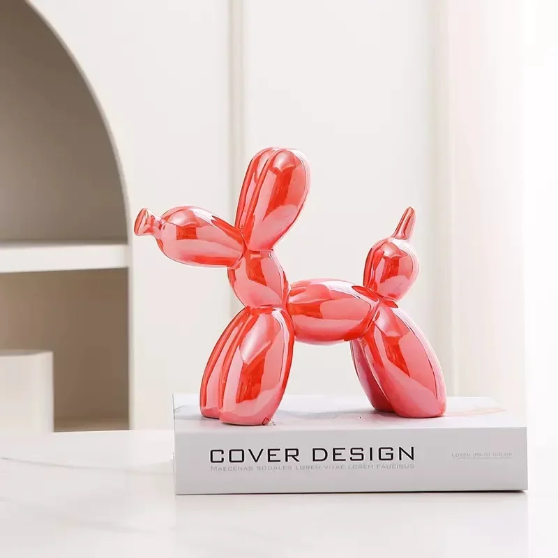 Ceramic Balloon Dog Sculpture – Modern Mini Ornament for Home & Office - Image 10