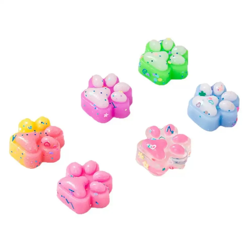 Mini Plush Cat Paw Fidget Toys – 10-Piece Gift Set - Image 6