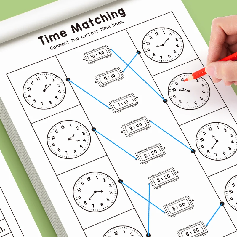 Children’s Time-Concept Workbook – Early Learning Activities - Image 4