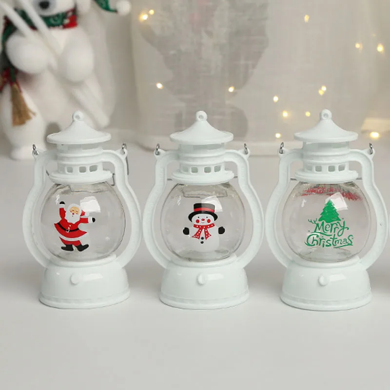 Portable LED Christmas Lantern – Santa & Snowman Battery Night Light - Image 6