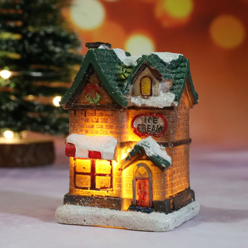 Christmas House Light Decorations For Home Ornaments Kids Xmas Gift New Year 2025 Navidad Decor Bedroom Night Light With Battery - Image 7