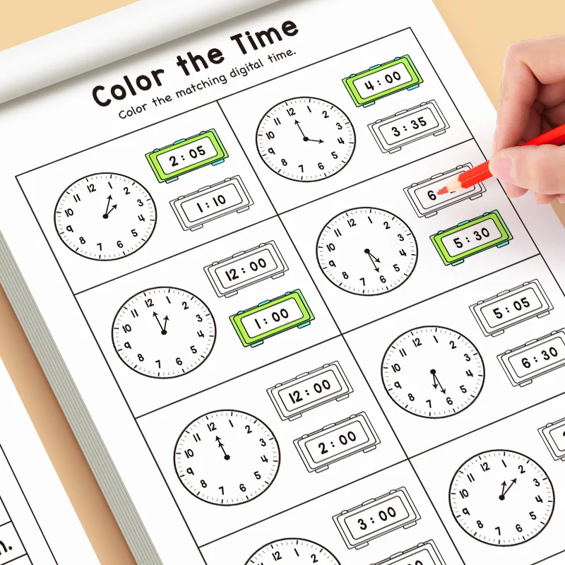 Children’s Time-Concept Workbook – Early Learning Activities - Image 6
