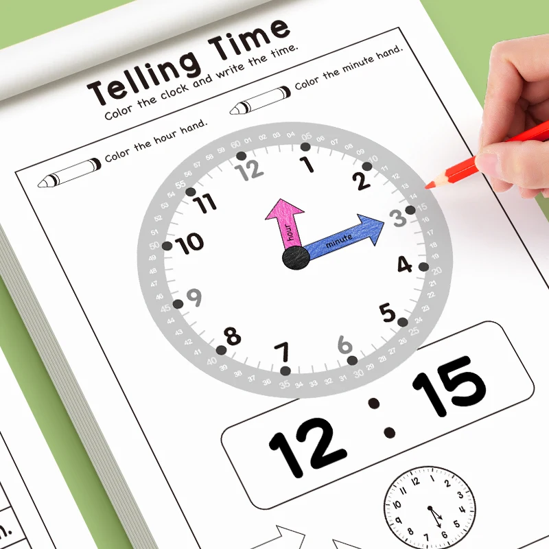 Children’s Time-Concept Workbook – Early Learning Activities - Image 5